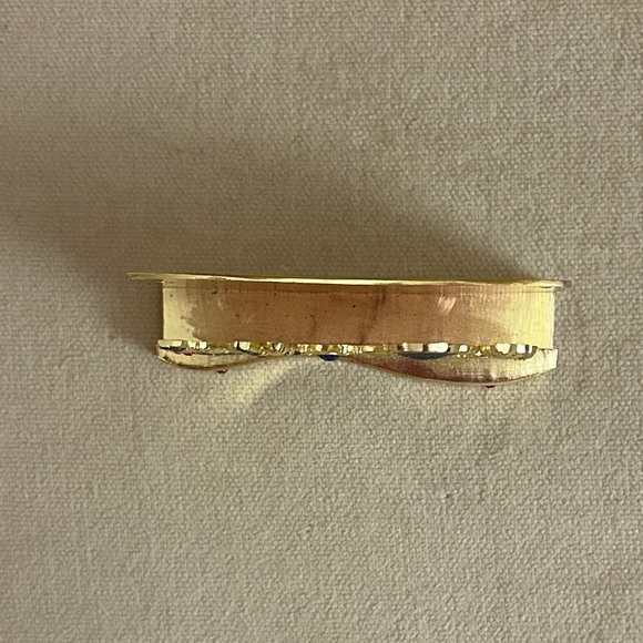 Egyptian Themed Gold and Red Business Card Holder - Picture 3 of 4